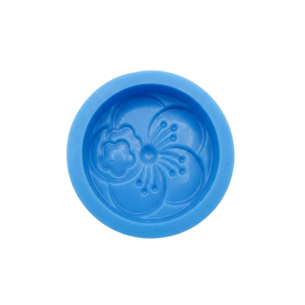 Molde Silicona Flor Espiral