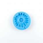 Molde Silicona Flor Margarita para Resina