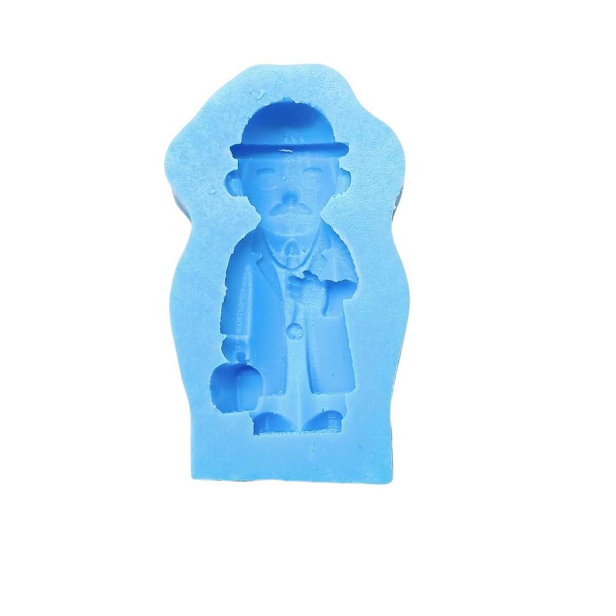 Molde de Silicona José Gregorio Hernández Pequeño en Relieve para Velas Decorativas