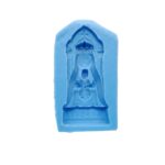 Molde de Silicona Virgen de Coromoto en Relieve para Velas Decorativas