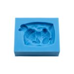 Molde de Silicona Premium Bebé Durmiendo en Pañal para Velas y Jabones