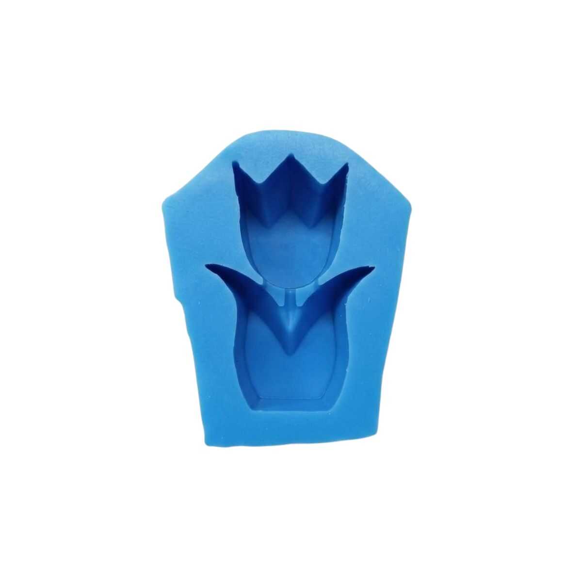 Molde Silicona Tulipán 3D para Velas Esculturales y Jabones