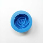 Molde Silicona Rosa 3D en Flor para Velas Esculturales y Jabones