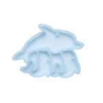 Molde Silicona Delfín Con Perforación para Resina
