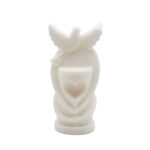 Molde Silicona Paloma Espíritu Santo y Corazón 3D para Velas y Recuerdos