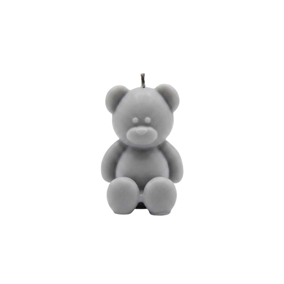 Molde de Silicona Premium Oso Teddy Clásico Sentado para Velas 3D