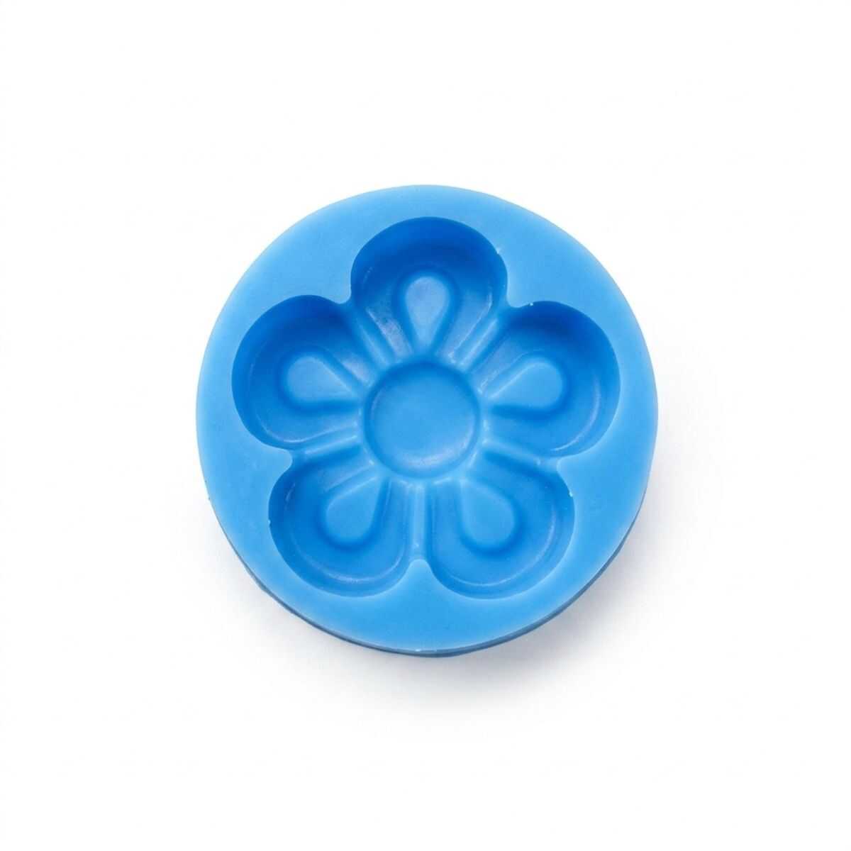 Molde de Silicona Premium Flor de 5 Pétalos para Velas Decorativas