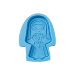 Molde de Silicona Premium Santa Rita en Relieve para Velas Decorativas